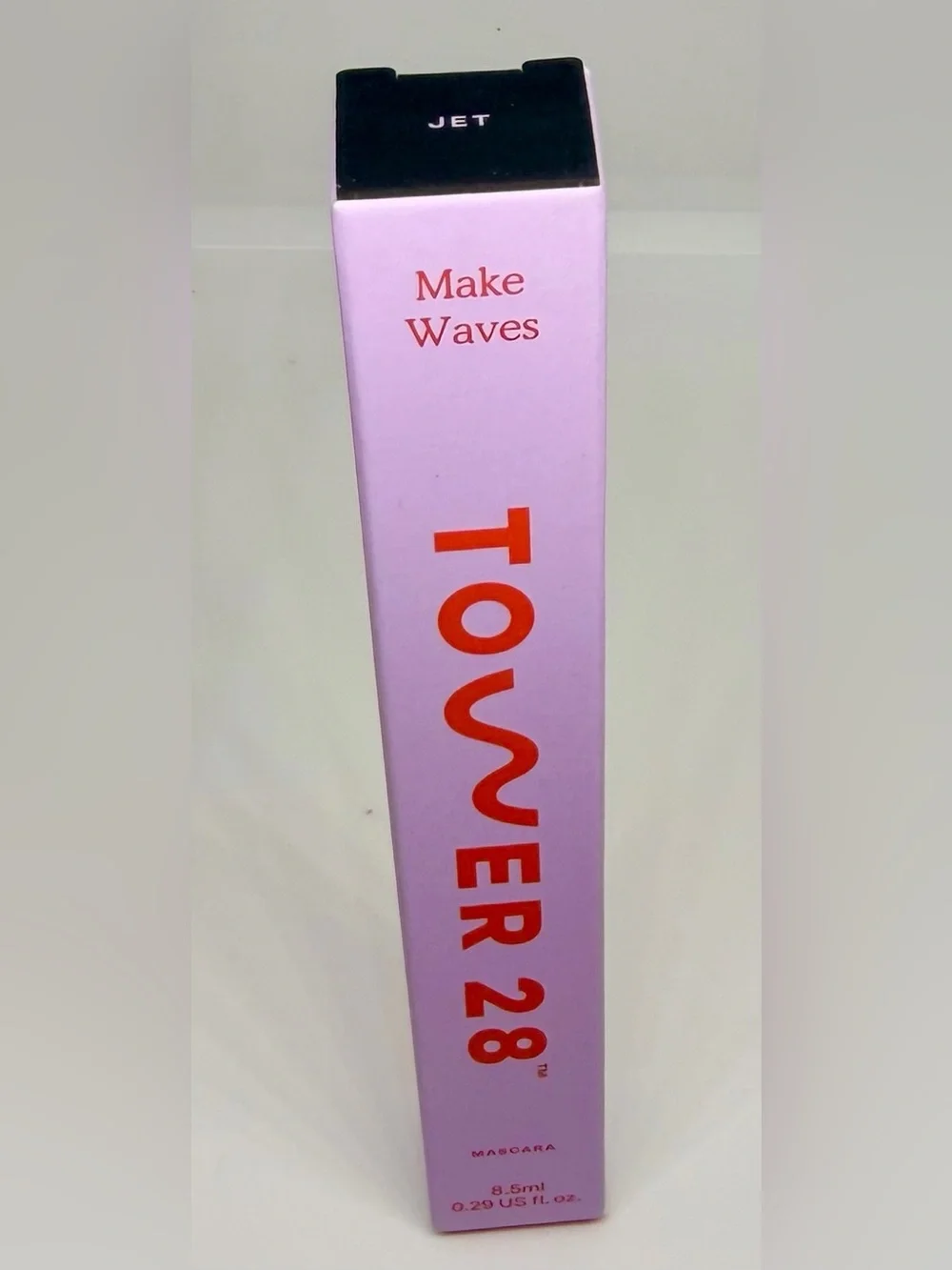 NIB. Tower 28 Make Waves Mascara with Curved Brush in Jet Black